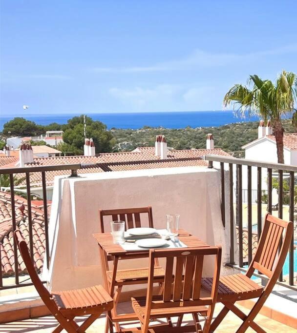 Atico Con Vistas Al Mar Cala Enporter Cala En Porter  Екстериор снимка