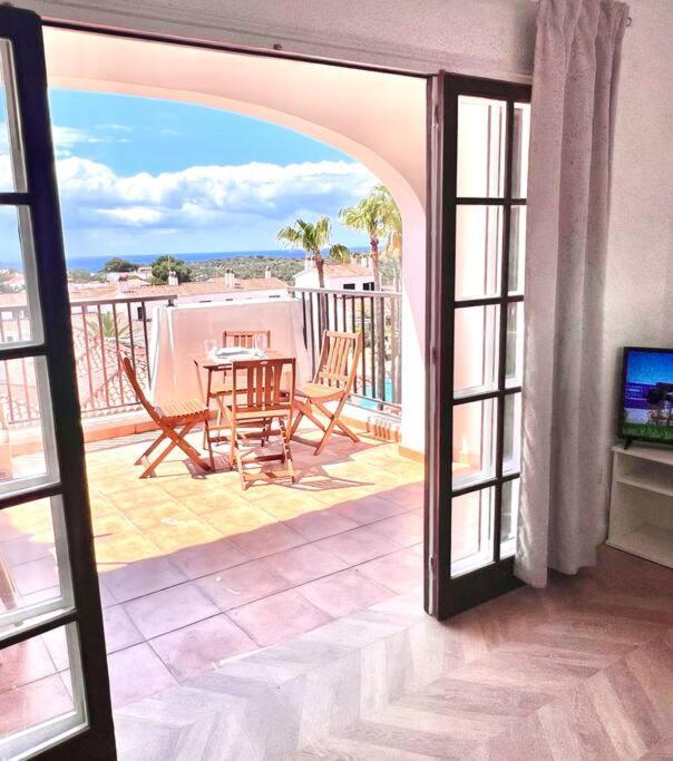 Atico Con Vistas Al Mar Cala Enporter Cala En Porter  Екстериор снимка